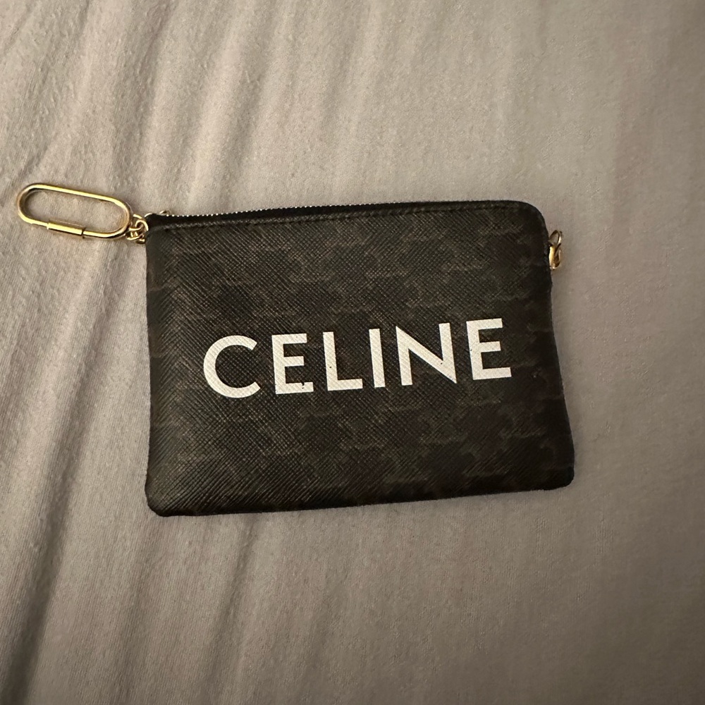 Authentic Celine key pouch